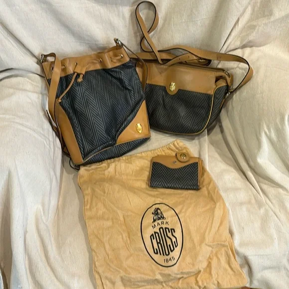 Collection of Vintage Mark Cross Personal Leather Goods - Picture 1 of 6